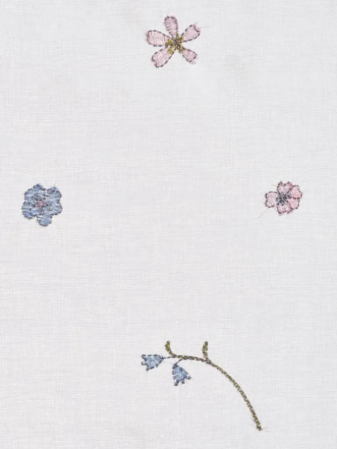 Dekostore in weiß-bunt