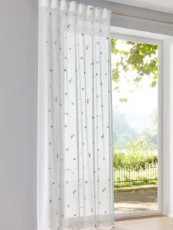 Dekostore in weiß-bunt