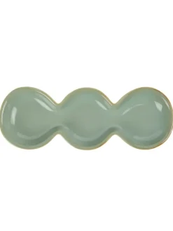 Deko-Teller ORGANICS in Grün