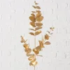 Dekozweig "Eukalyptus" in Gold - (H)80 cm