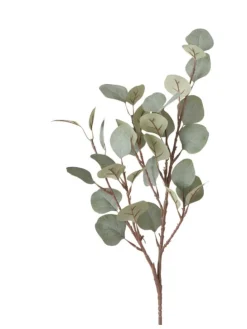 Dekozweig "Eukalyptus" in Grün - (L)69 cm