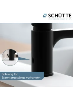 DENVER Waschtischarmatur, Schwarz matt