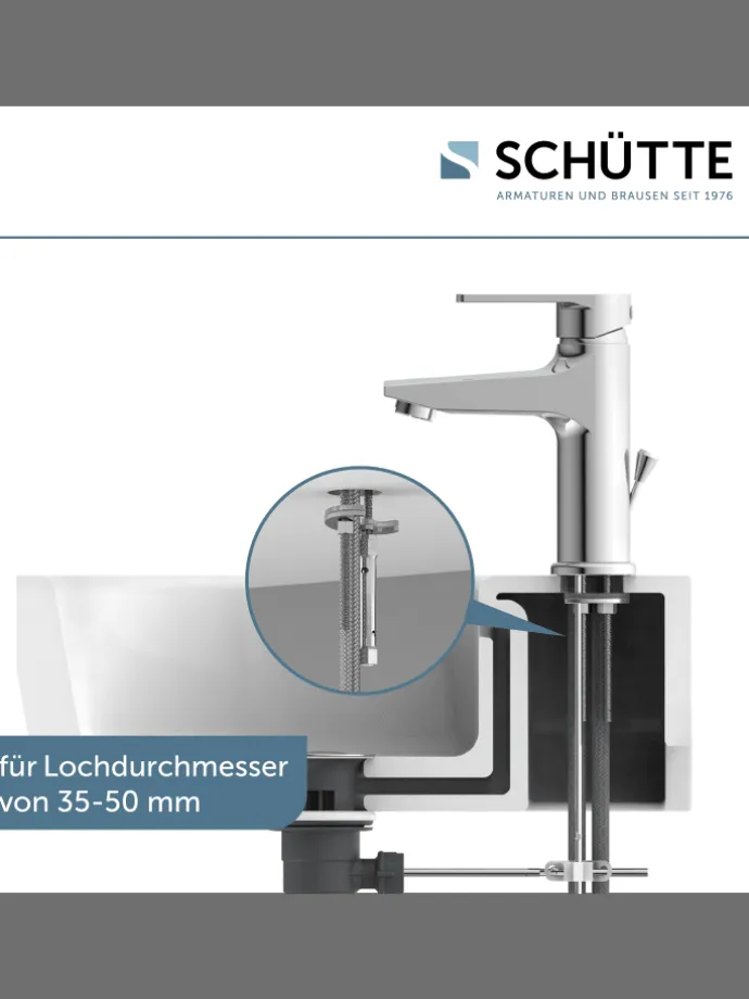 DERBY Waschtischarmatur, Chrom