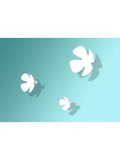 Design-Garderobenhaken 3er-Set Design-Entwurf: MARCONATO und ZAPPA in weiß