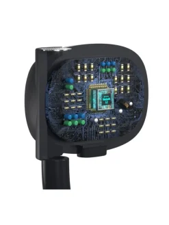 Devia Kabellose Kopfhörer Over-Ear-Kopfhörer mit Bluetooth in Dunkelblau