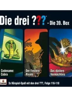 Die drei ??? 3er Box 39 (Folgen 116, 117, 118) (drei Fragezeichen)