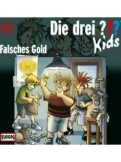 Die drei ??? Kids 34. Falsches Gold (drei Fragezeichen) CD