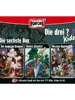 Die drei ??? Kids 3er Box 06. Folgen 16-18 (drei Fragezeichen) 3 CDs