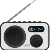 Digitalradio in Weiß/ Schwarz