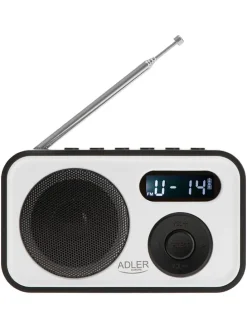 Digitalradio in Weiß/ Schwarz