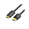 DisplayPort 1.2 auf HDMI 1.4 Kabel - HDMI Adapter 2m, 4K 30Hz (Schwarz)