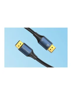 DisplayPort 1.4 Kabel 5m, 8K 60Hz/ 4K 120Hz (blau)