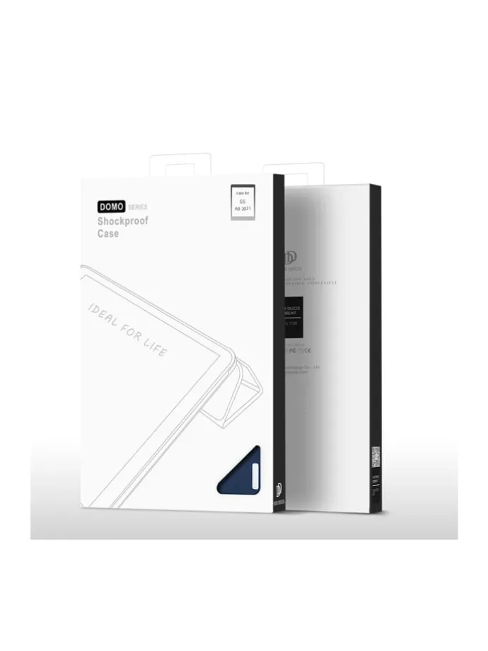 Domo Hartschale mit Smart Sleep und integrierter Standfunktion in Schwarz