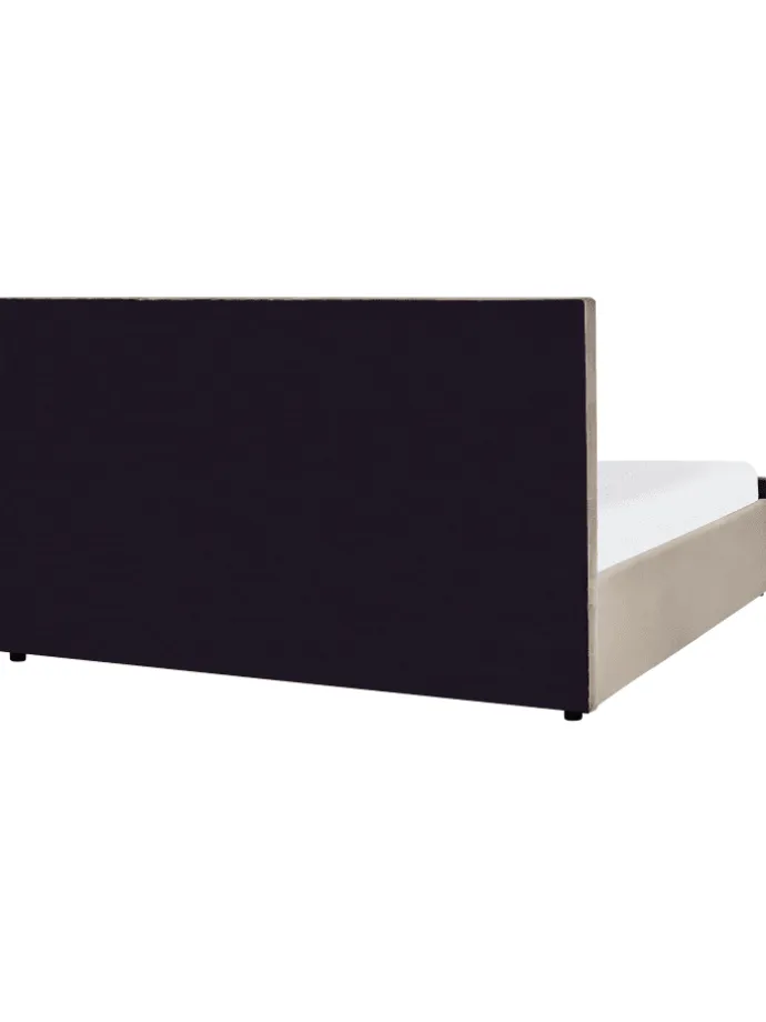 Doppelbett AMIENS in Beige - (W) 191 x (H) 109 x (L) 217 cm