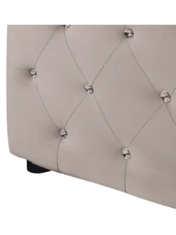 Doppelbett AMIENS in Beige - (W) 171 x (H) 109 x (L) 217 cm