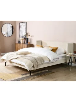Doppelbett ARETTE in Beige - (W) 184 x (H) 95 x (L) 206 cm