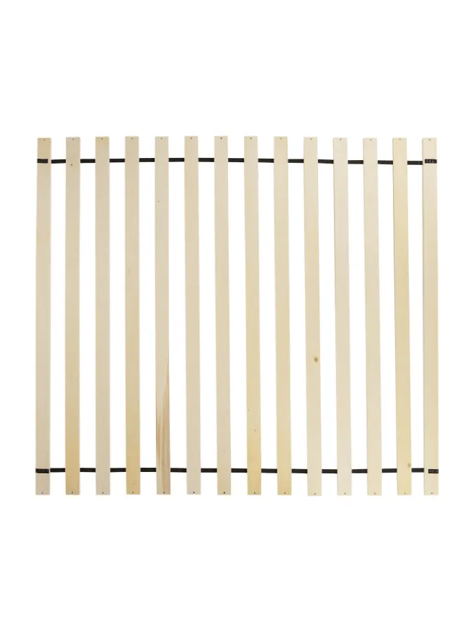 Doppelbett ARETTE in Beige - (W) 184 x (H) 95 x (L) 206 cm