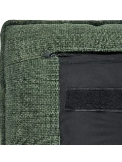 Doppelbett BAJONNA in Grün/Schwarz - (W) 200 x (H) 94 x (L) 235 cm