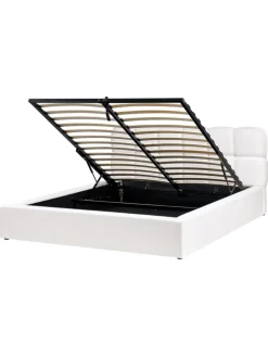 Doppelbett BASTON in Weiß - (W) 192 x (H) 94 x (L) 227 cm