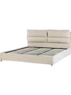 Doppelbett BATILLY in Beige - (W) 194 x (H) 105 x (L) 224 cm