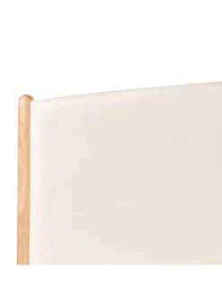 Doppelbett CLAIRAC in Braun - (W) 187 x (H) 100 x (L) 208 cm