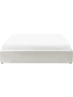 Doppelbett DINAN in Weiß - (W) 167 x (H) 31 x (L) 214 cm