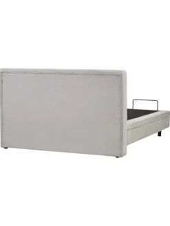 Doppelbett DUKE in Grau/Schwarz - (W) 161 x (H) 102 x (L) 216 cm