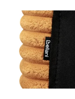 Doppelbett FLAYAT in Orange/Schwarz - (W) 193 x (H) 109 x (L) 215 cm