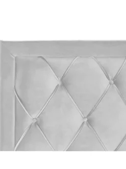 Doppelbett LIEVIN in Grau - (W) 165 x (H) 122 x (L) 217 cm