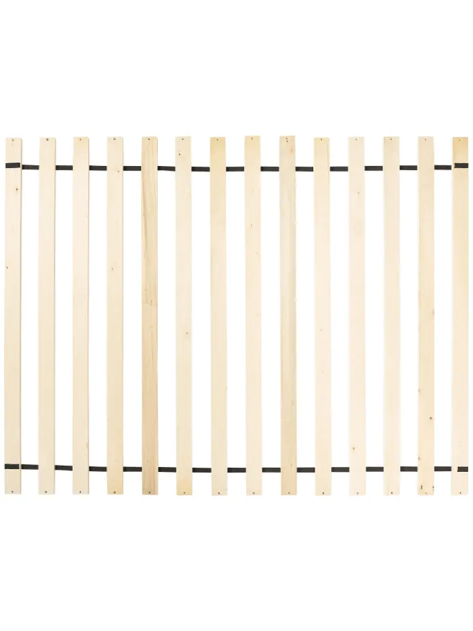 Doppelbett LIMANTON in Braun/Schwarz - (W) 161 x (H) 118 x (L) 215 cm