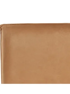 Doppelbett LIMANTON in Braun/Schwarz - (W) 161 x (H) 118 x (L) 215 cm