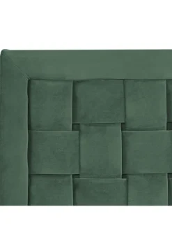 Doppelbett LIMOUX in Grün - (W) 167 x (H) 97 x (L) 213 cm