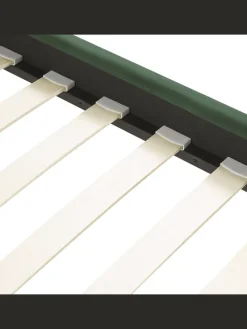 Doppelbett LIMOUX in Grün - (W) 167 x (H) 97 x (L) 213 cm