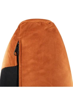 Doppelbett MELLE in Orange/Schwarz - (W) 156 x (H) 95 x (L) 233 cm