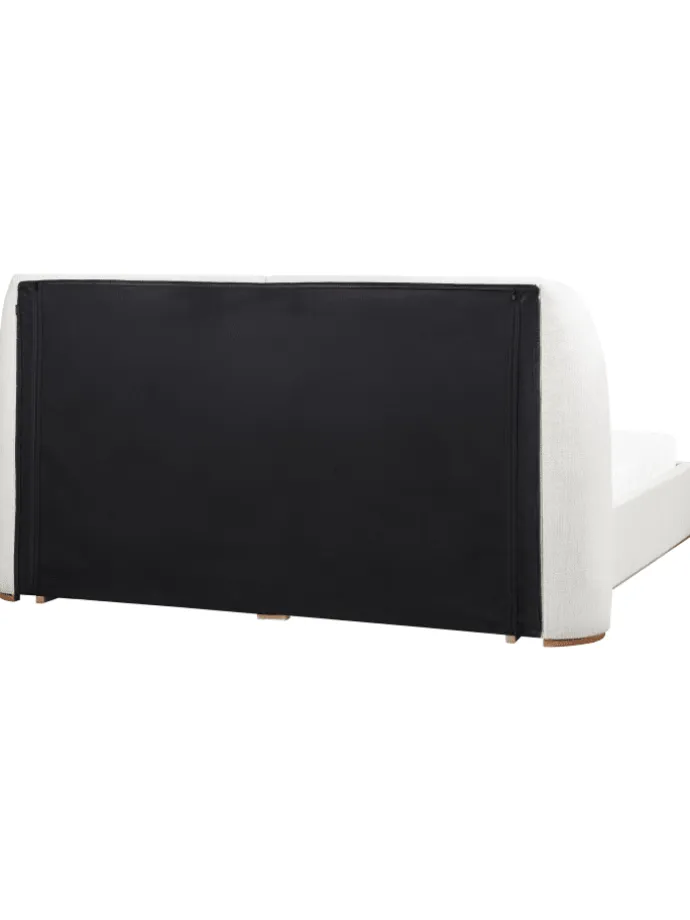 Doppelbett MONESTIER in Weiß - (W) 224 x (H) 115 x (L) 220 cm