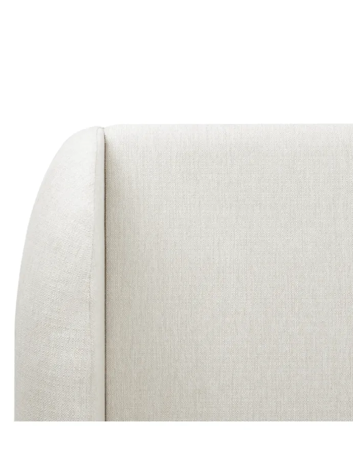 Doppelbett MONESTIER in Weiß - (W) 224 x (H) 115 x (L) 220 cm