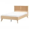 Doppelbett MONPAZIER in Braun - (W) 125 x (H) 99 x (L) 208 cm