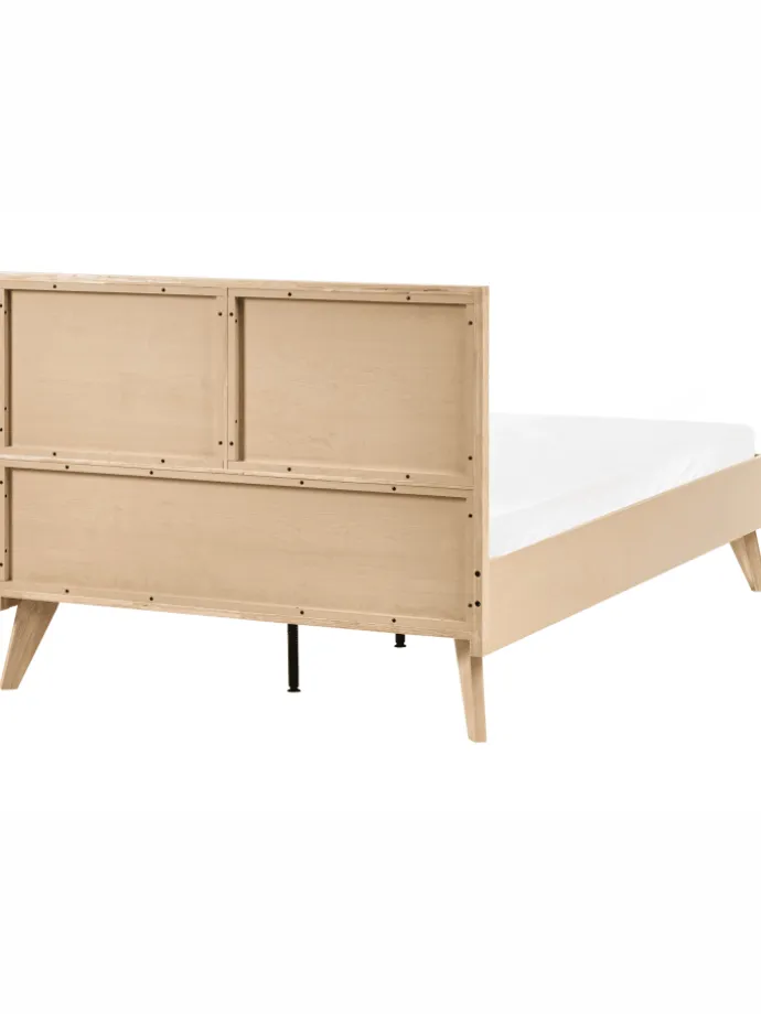 Doppelbett MONPAZIER in Braun - (W) 125 x (H) 99 x (L) 208 cm