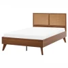 Doppelbett MONPAZIER in Braun - (W) 125 x (H) 99 x (L) 208 cm
