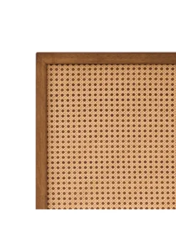 Doppelbett MONPAZIER in Braun - (W) 125 x (H) 99 x (L) 208 cm