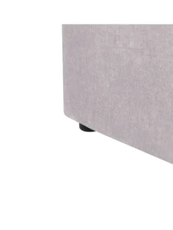 Doppelbett NANTERRE in Beige/Grau - (W) 147 x (H) 104 x (L) 215 cm