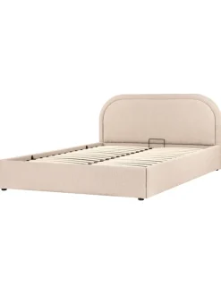 Doppelbett QUILLIEN in Beige - (W) 172 x (H) 91 x (L) 217 cm