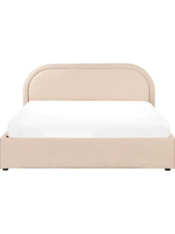 Doppelbett QUILLIEN in Beige - (W) 172 x (H) 91 x (L) 217 cm