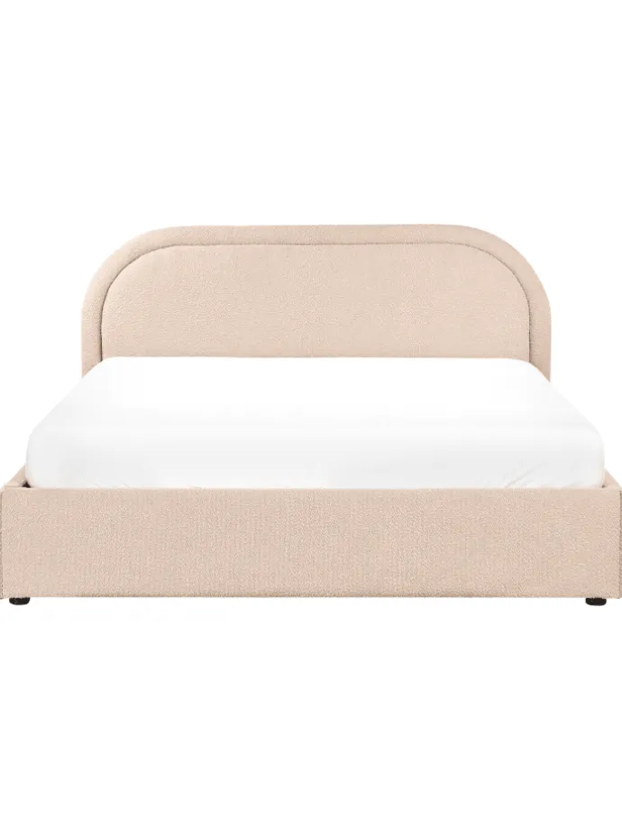 Doppelbett QUILLIEN in Beige - (W) 172 x (H) 91 x (L) 217 cm