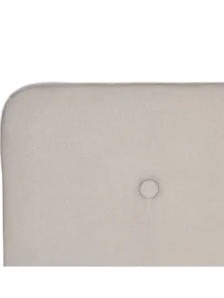 Doppelbett RENNES in Beige/Braun - (W) 151 x (H) 107 x (L) 216 cm