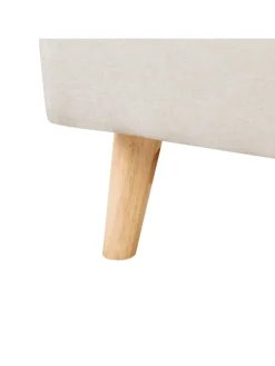 Doppelbett RENNES in Beige/Braun - (W) 151 x (H) 107 x (L) 216 cm