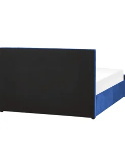 Doppelbett ROCHEFORT in Blau - (W) 150 x (H) 99 x (L) 214 cm