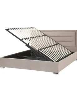 Doppelbett ROUEN in Beige - (W) 188 x (H) 111 x (L) 214 cm