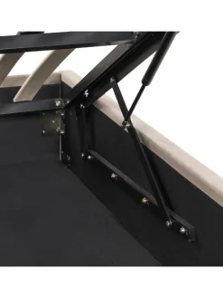 Doppelbett ROUEN in Beige - (W) 188 x (H) 111 x (L) 214 cm