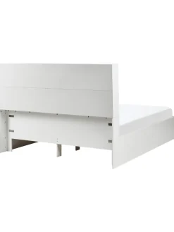 Doppelbett TARARE in Weiß - (W) 164 x (H) 125 x (L) 220 cm